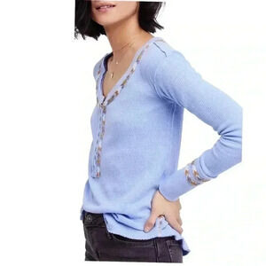 Free People Henley Thermal